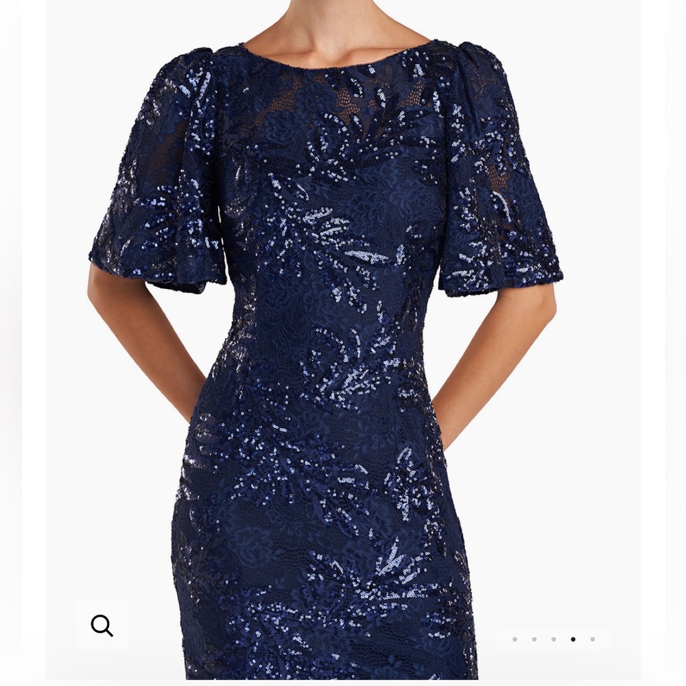 JS Collection ADEL TEA LENGTH DRESS - Picture 4 of 8